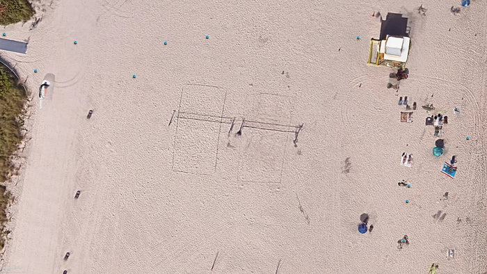 Beach Tennis Courts 3rd St Miami Beach