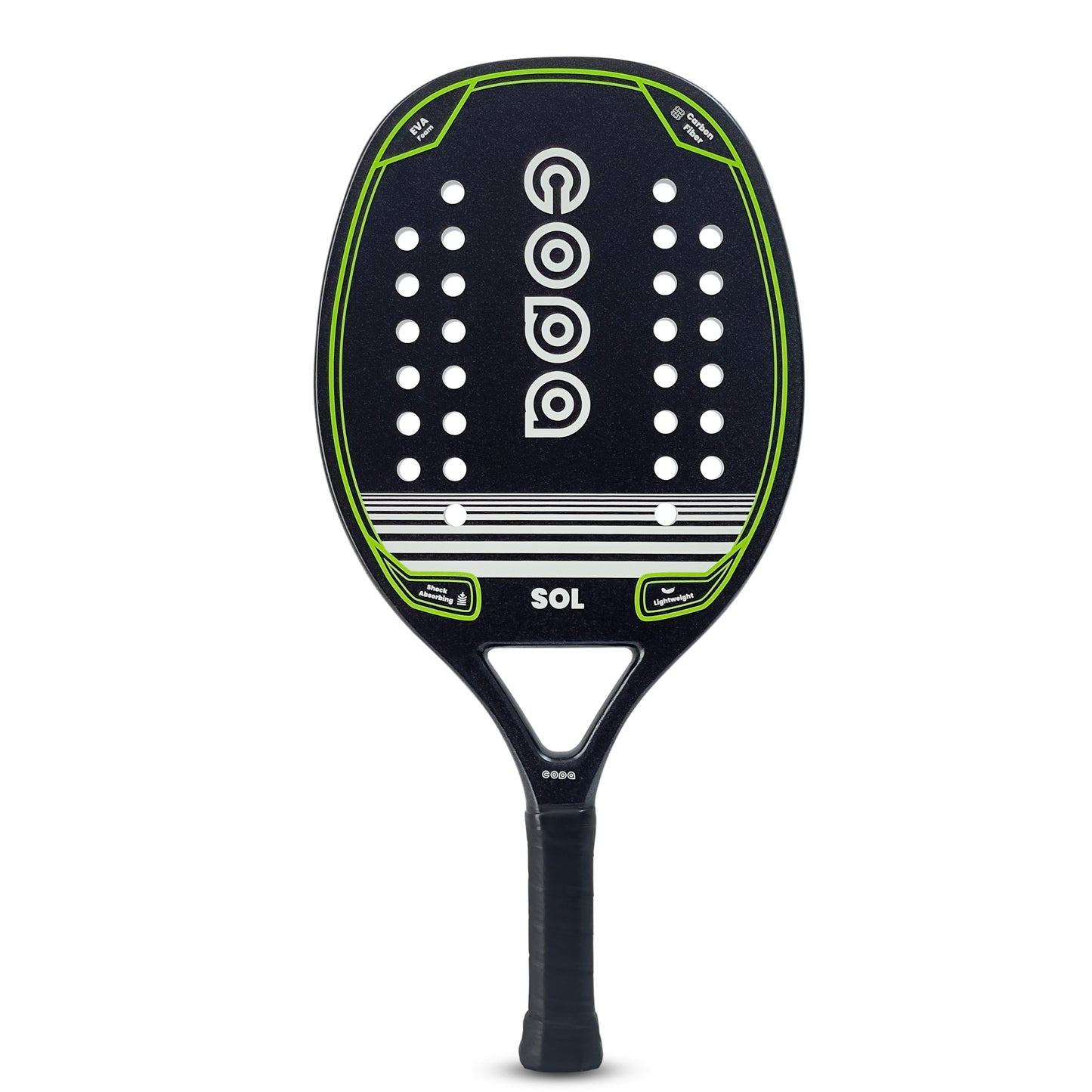 Sol Carbon and Fiberglass Beach Tennis Racket