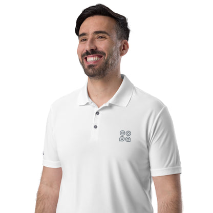 Adidas x Copa Beach Tennis Rally Sustainable Polo Shirt Collab - White