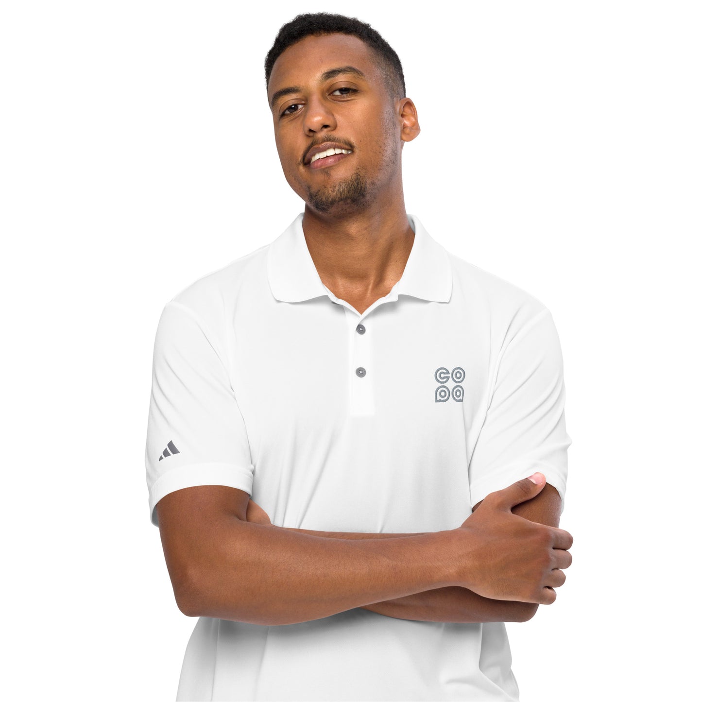 Adidas x Copa Beach Tennis Rally Sustainable Polo Shirt Collab - White