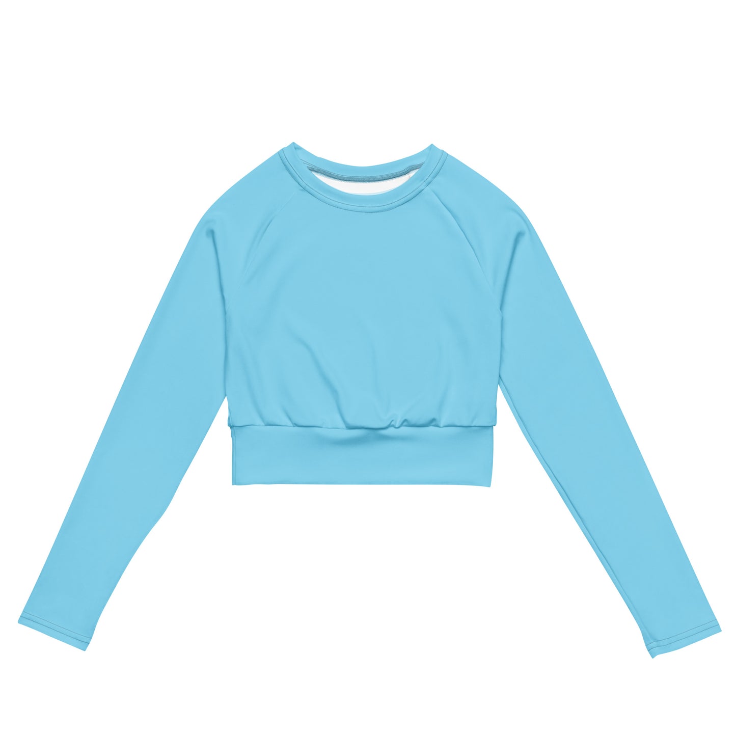 Swift Movement Tech Recycled Athletic Crop Top - Sky