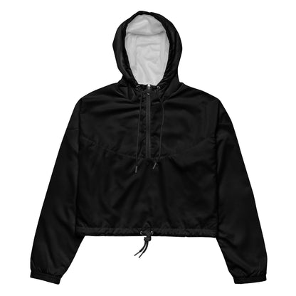 From Behind Women’s Cropped Windbreaker Copa Beach Tennis - Black