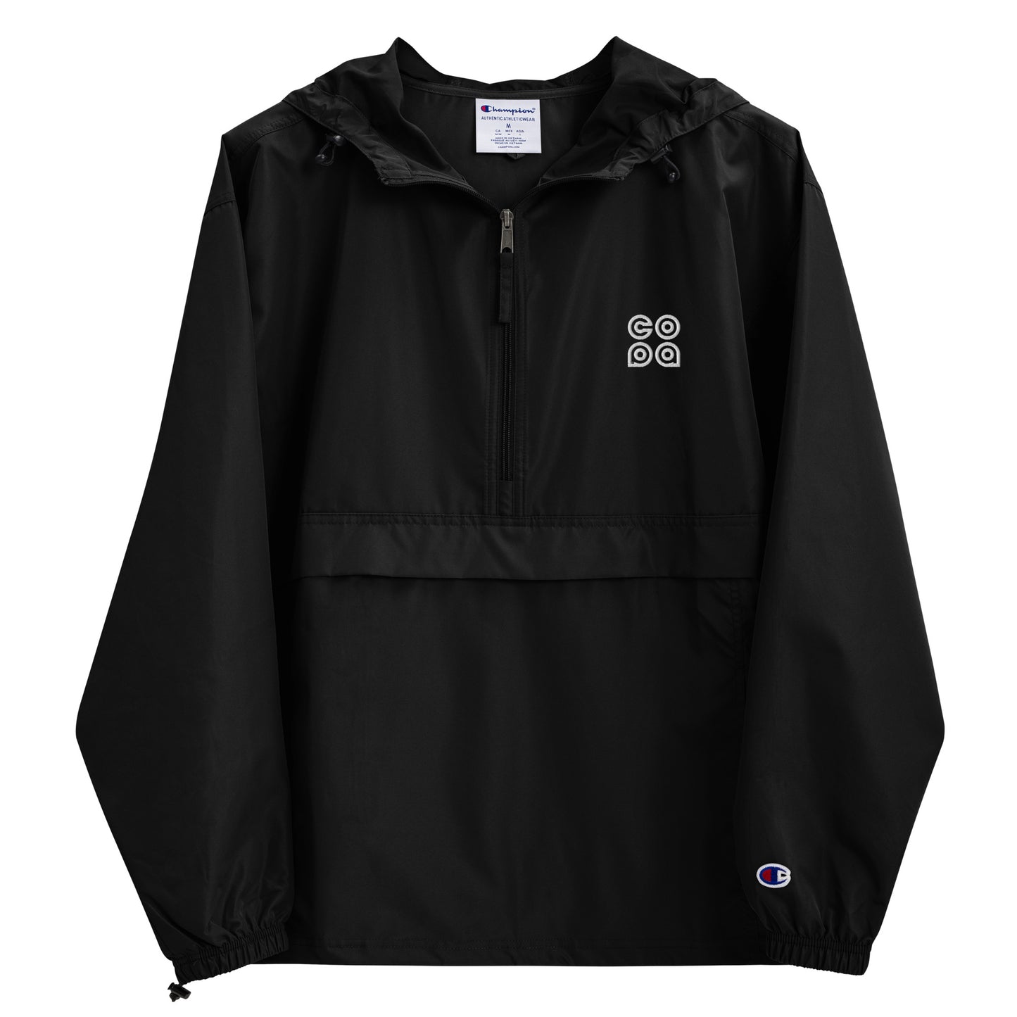 Packable Wind Jacket Champion X Copa Beach Tennis Collab - Black