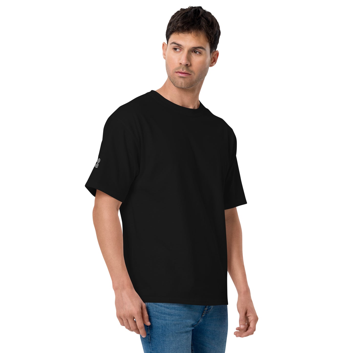 Champion x Copa Beach Tennis Collab Cotton Oversize T-Shirt - Black