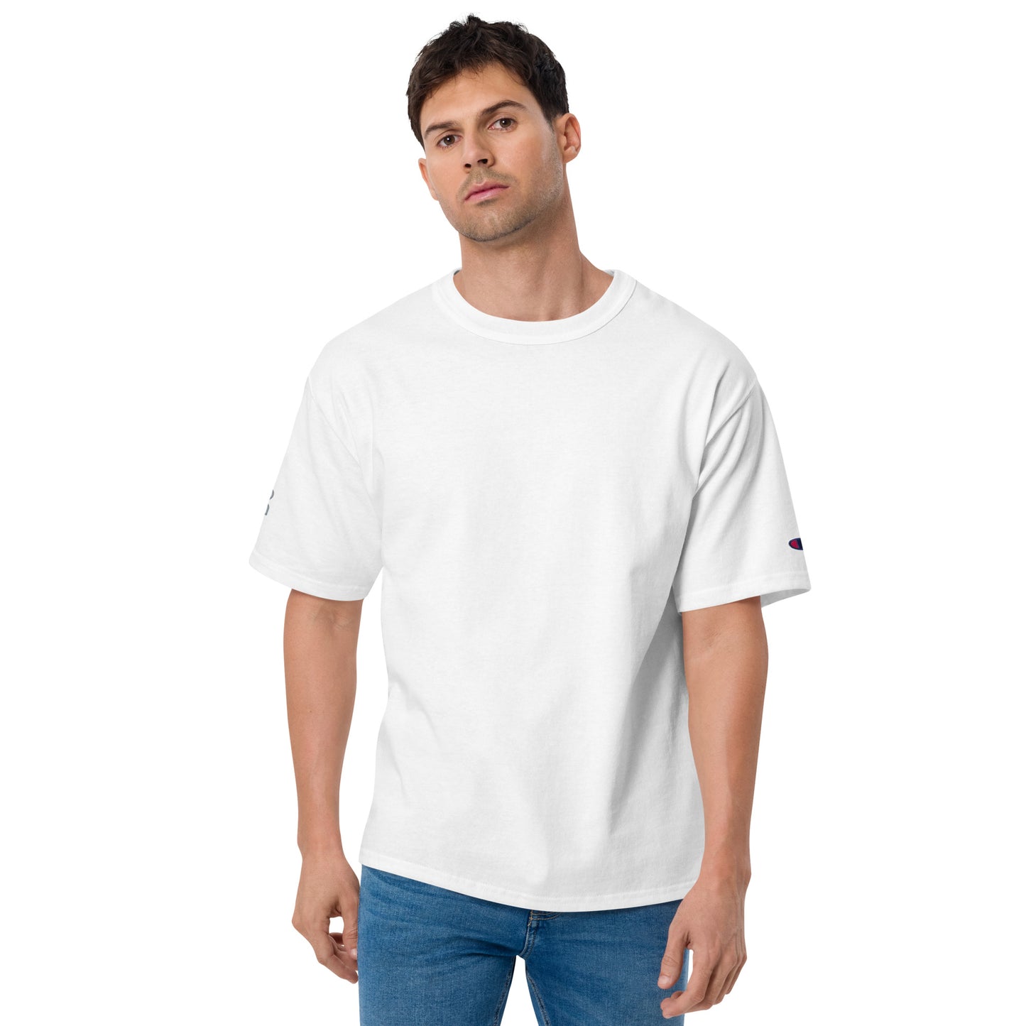 Champion x Copa Beach Tennis Collab Cotton Oversize T-Shirt - White