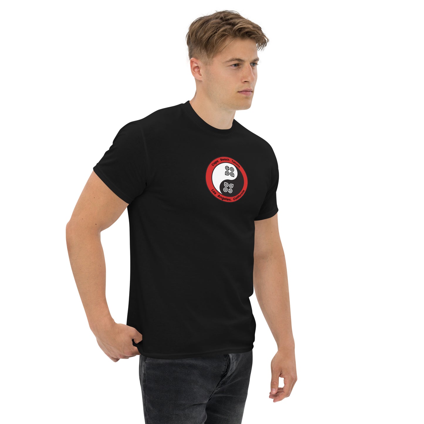 Yin Yang Tee Copa Beach Tennis - Black