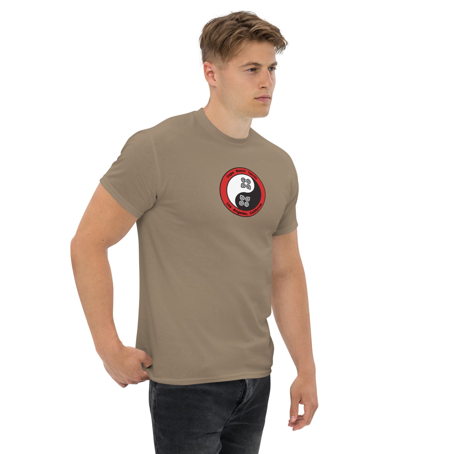 Yin Yang Tee Copa Beach Tennis - Tan