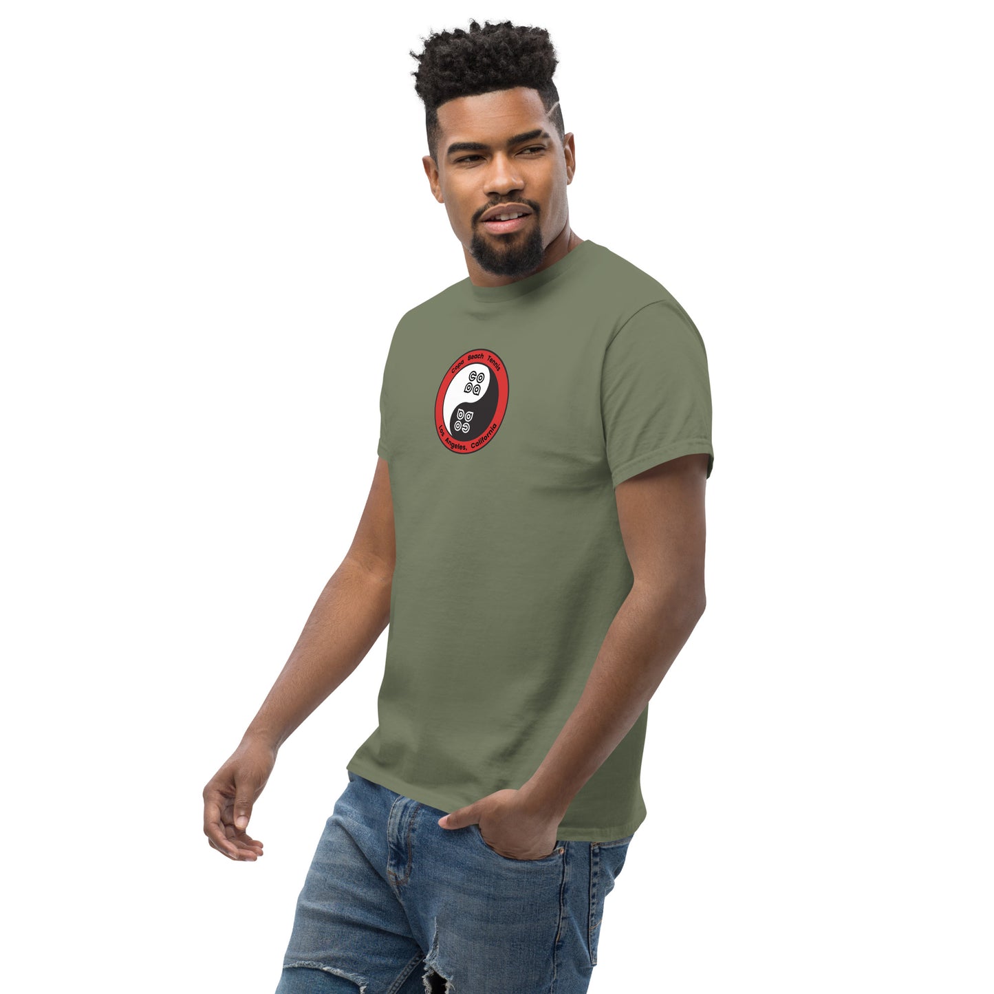 Yin Yang Tee Copa Beach Tennis - Olive