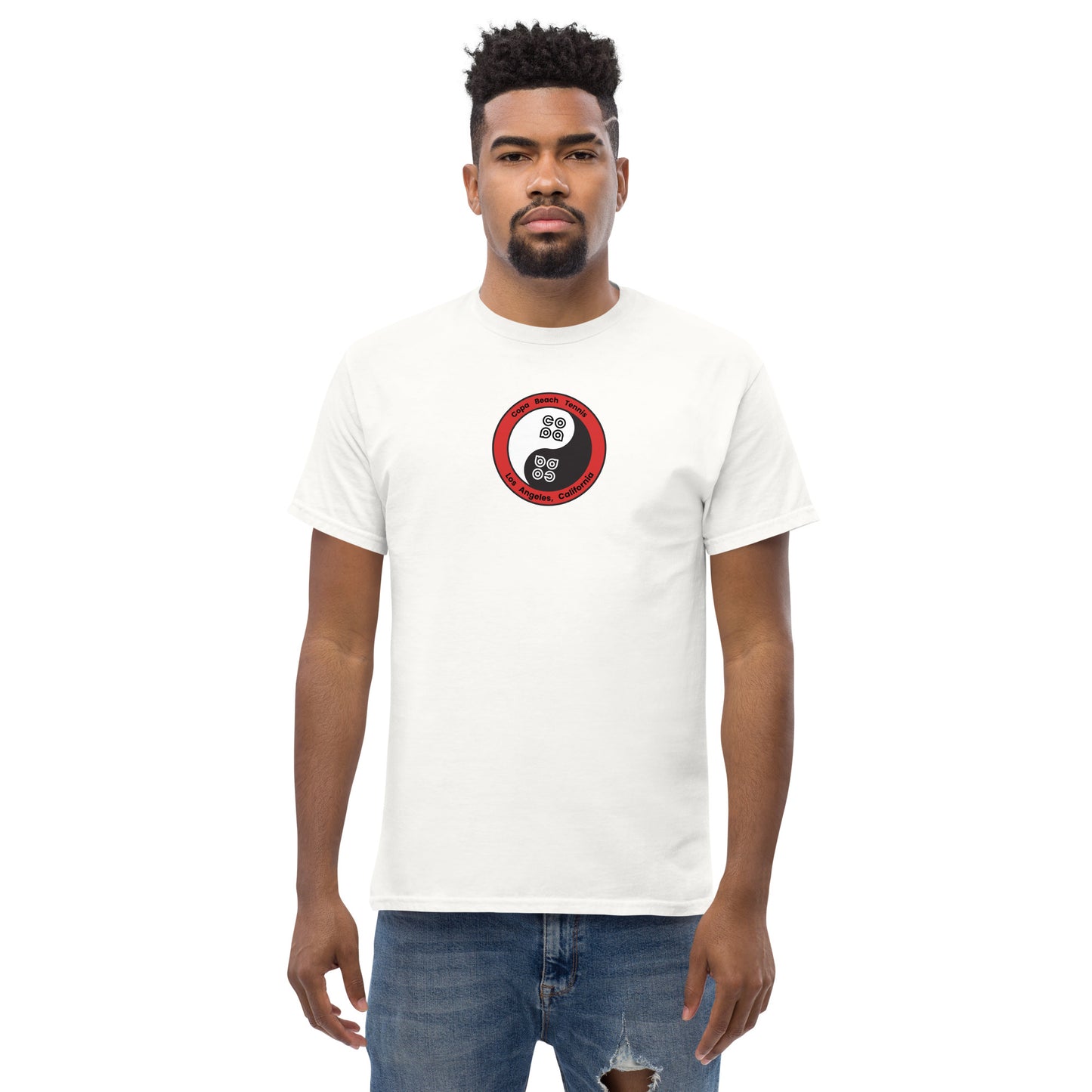 Yin Yang Tee Copa Beach Tennis - White