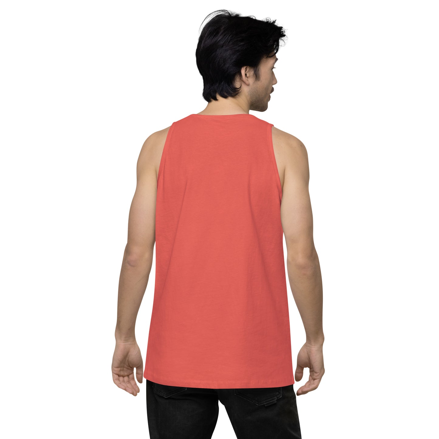 Performance Beach Work Out Logo Muscle Shirt Copa Beach Tennis - Coral