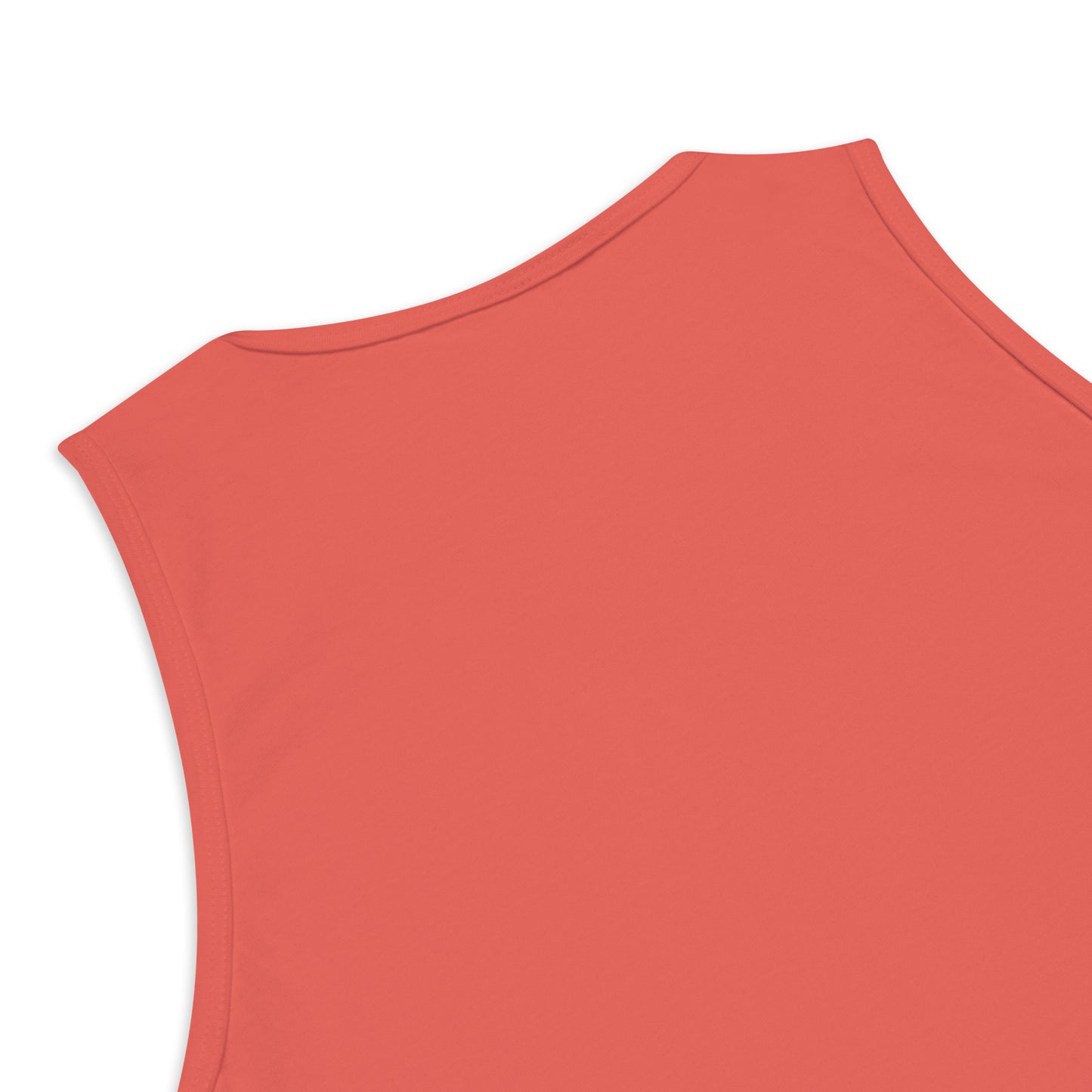 Performance Beach Work Out Logo Muscle Shirt Copa Beach Tennis - Coral