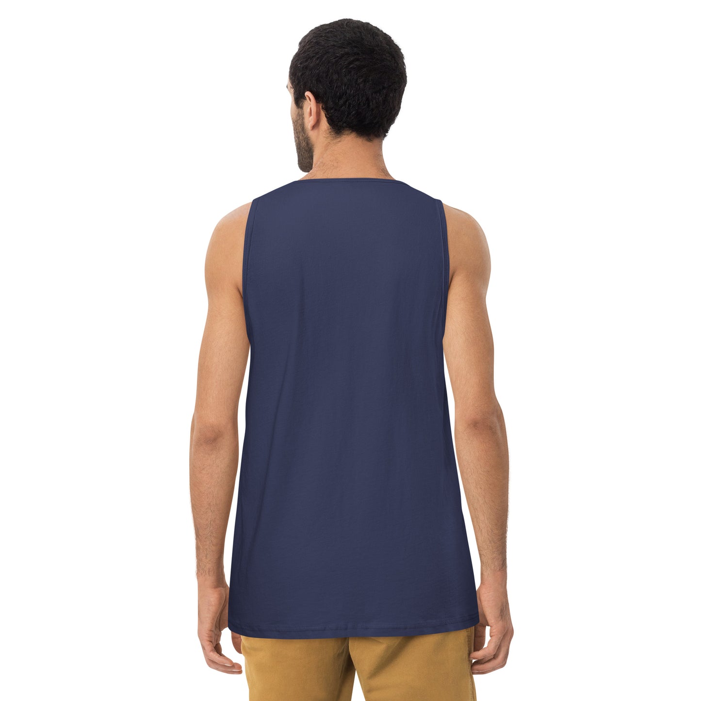 Yin Yang Performance Beach Work Out Muscle Shirt Copa Beach Tennis - Harbor Blue