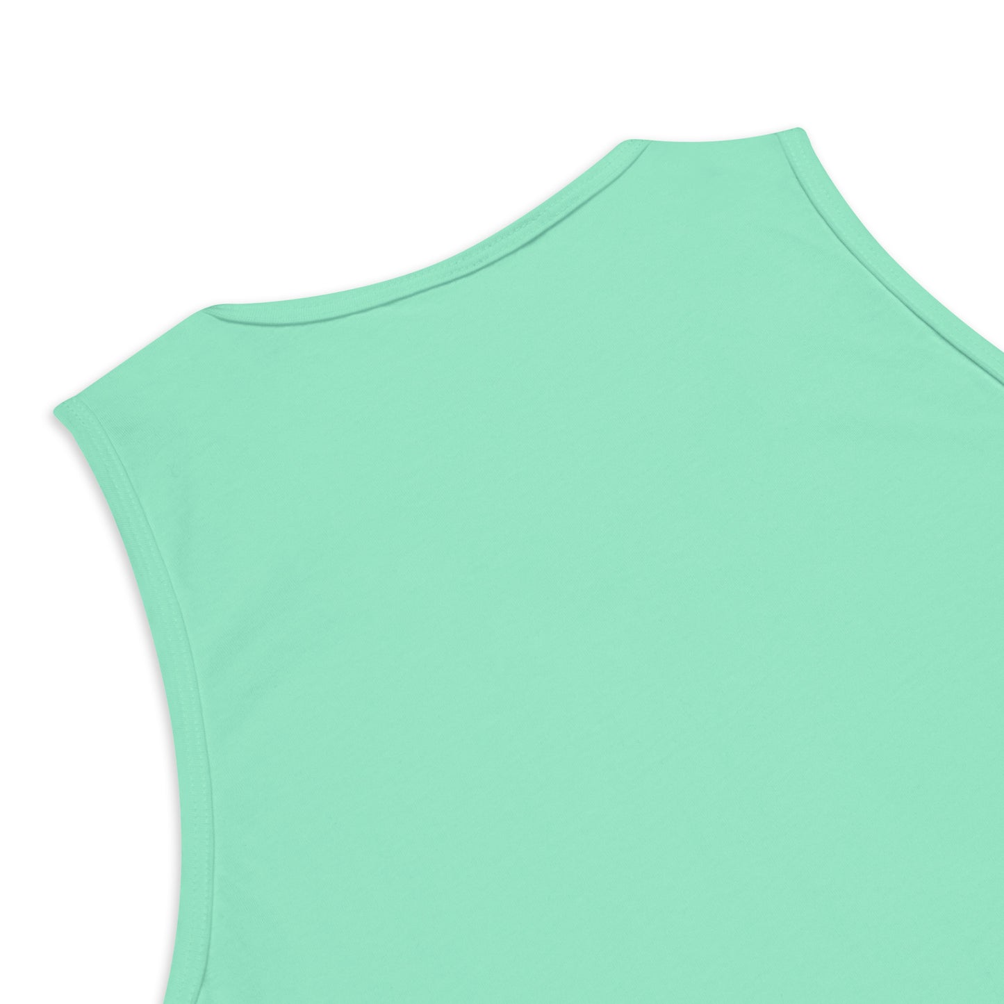 Performance Beach Work Out Logo Muscle Shirt Copa Beach Tennis - Mint