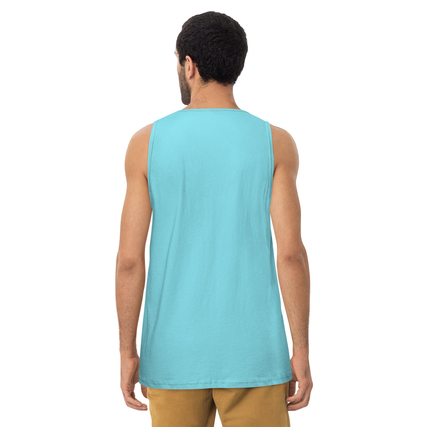 Yin Yang Performance Beach Work Out Muscle Shirt Copa Beach Tennis - Pacfic Blue