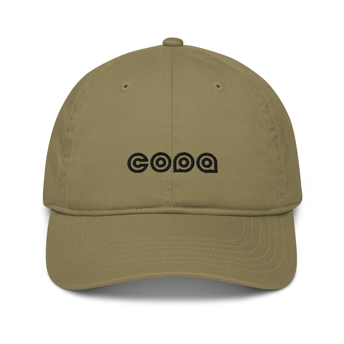 100% Organic Cotton Sand Court Hat Copa Beach Tennis Logo - Jungle