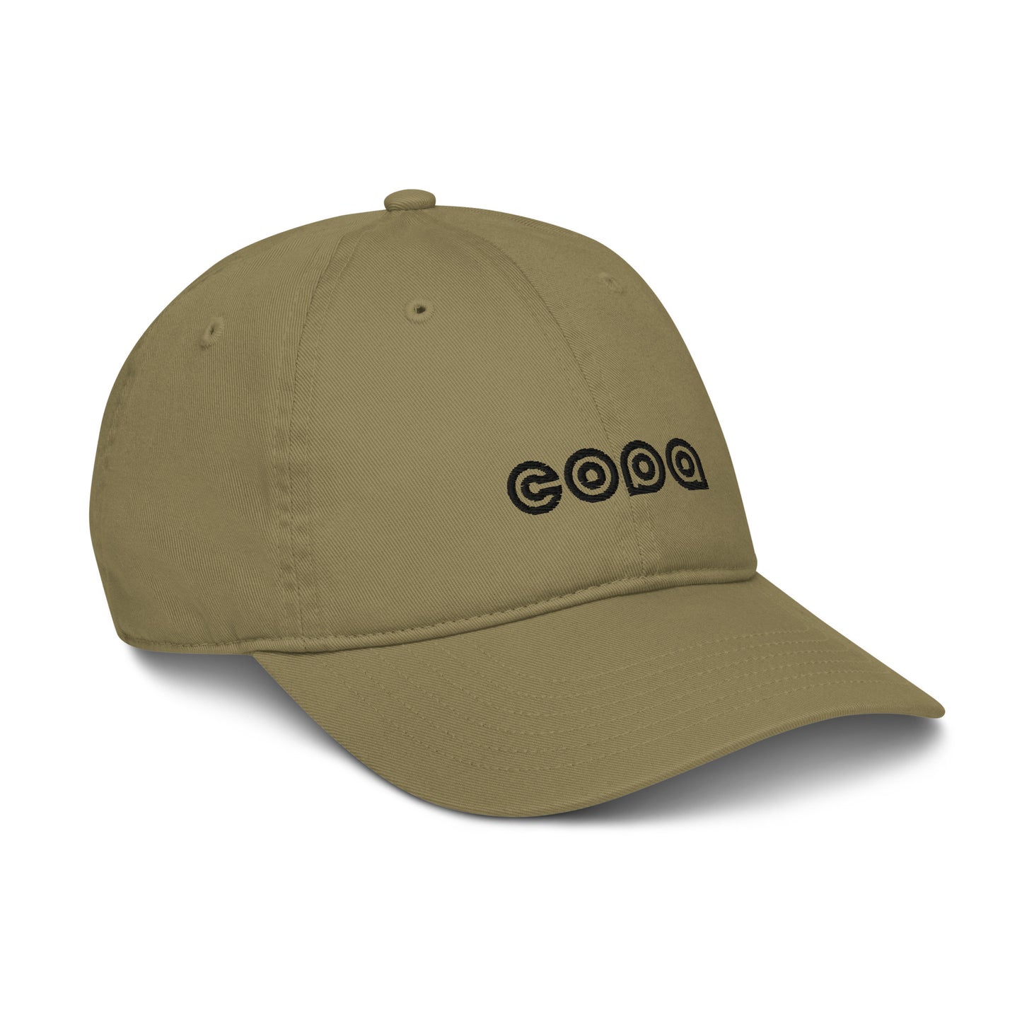 100% Organic Cotton Sand Court Hat Copa Beach Tennis Logo - Jungle