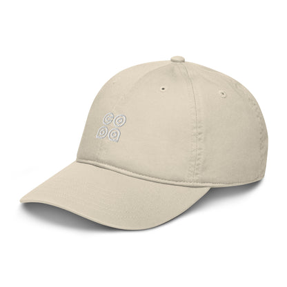 100% Organic Cotton Sand Court Hat Copa Beach Tennis Box Logo - Sand