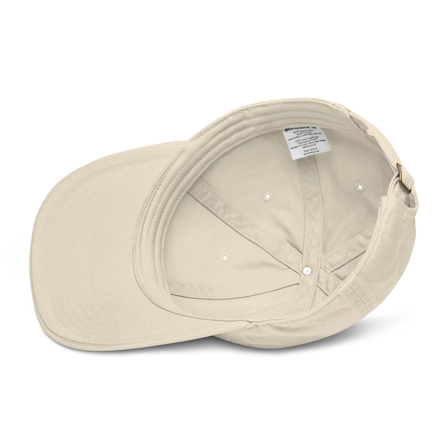 100% Organic Cotton Sand Court Hat Copa Beach Tennis Logo - Sand