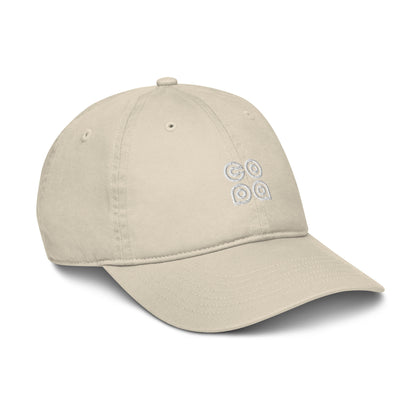 100% Organic Cotton Sand Court Hat Copa Beach Tennis Box Logo - Sand