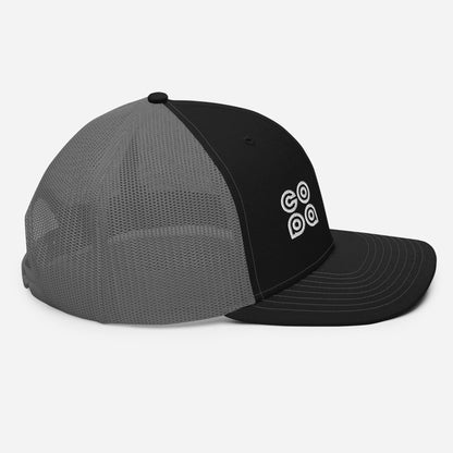 Matchup Trucker Hat Copa Beach Tennis - Black + Charcoal