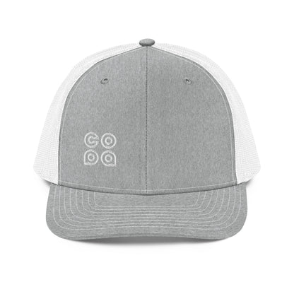 Matchup Trucker Hat Copa Beach Tennis - White + Gray