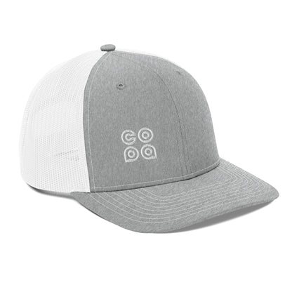 Matchup Trucker Hat Copa Beach Tennis - White + Gray