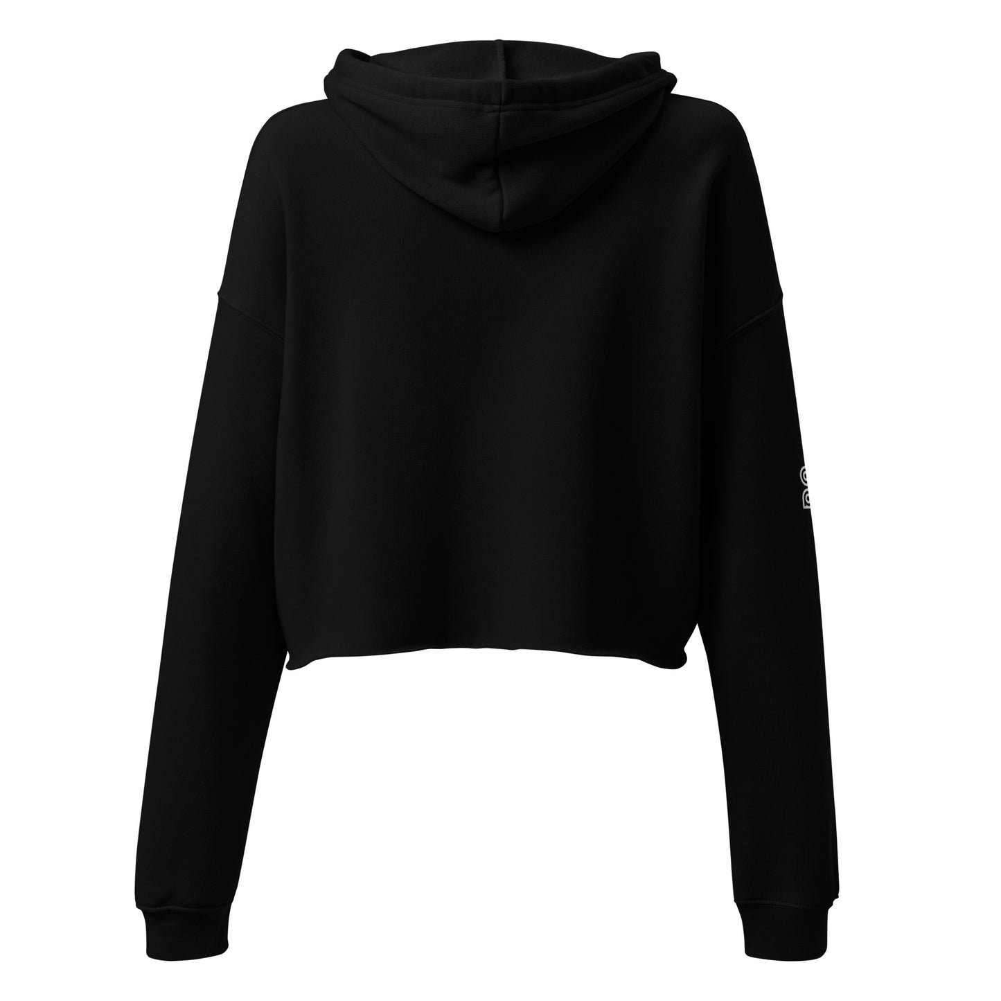 Drop Volley Crop Top Hoodie Copa Beach Tennis - Black