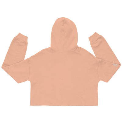 Drop Volley Crop Top Hoodie Copa Beach Tennis - Peach