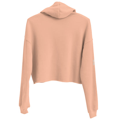 Drop Volley Crop Top Hoodie Copa Beach Tennis - Peach