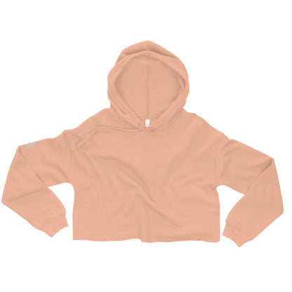 Drop Volley Crop Top Hoodie Copa Beach Tennis - Peach