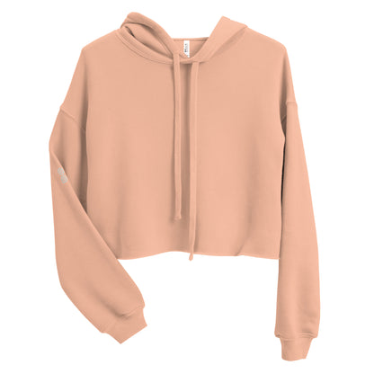 Drop Volley Crop Top Hoodie Copa Beach Tennis - Peach