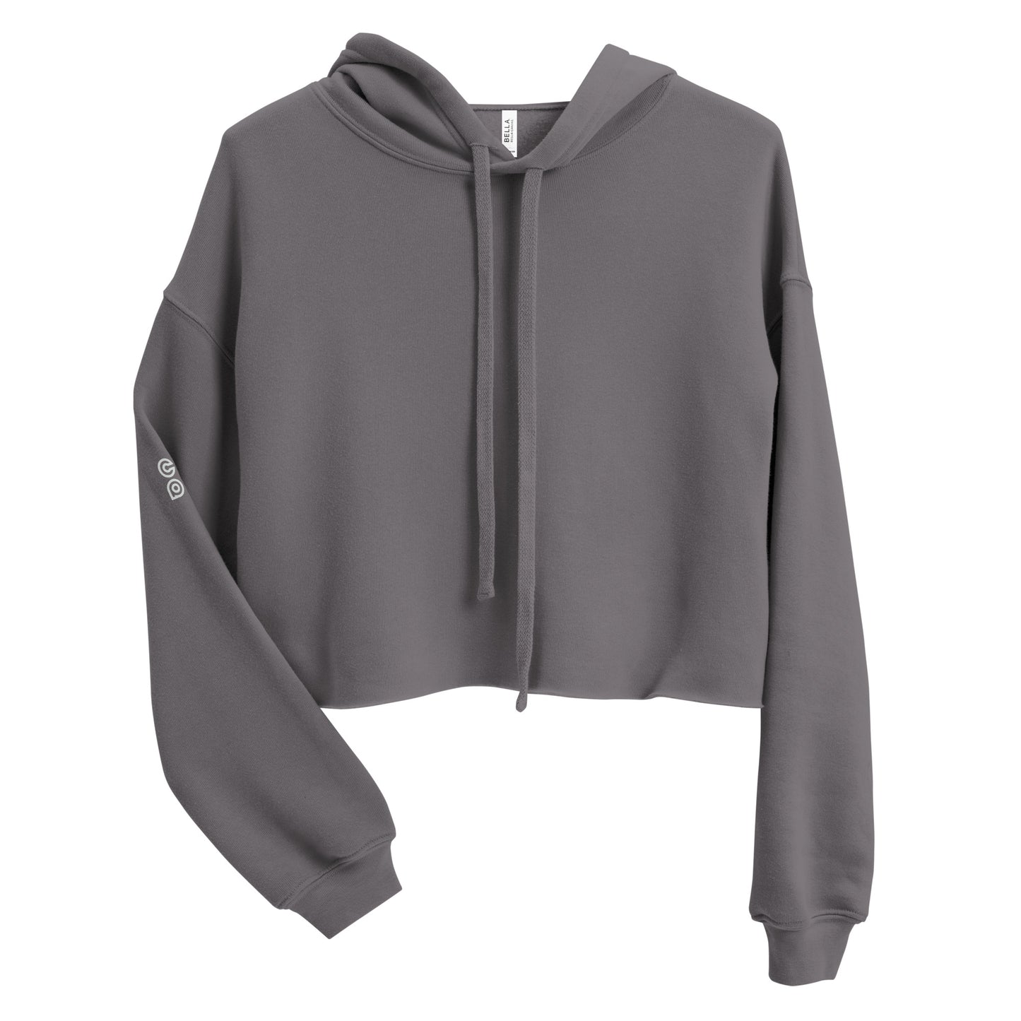 Drop Volley Crop Top Hoodie Copa Beach Tennis - Storm