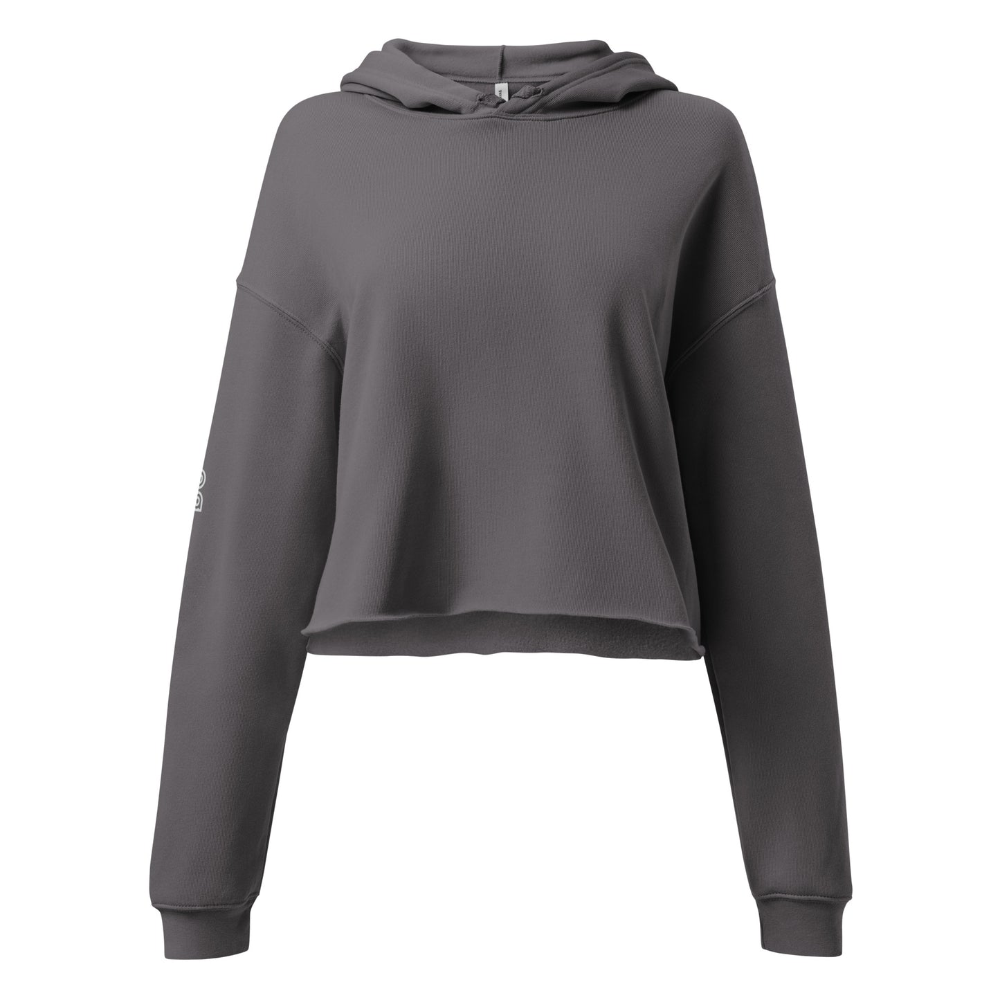 Drop Volley Crop Top Hoodie Copa Beach Tennis - Storm