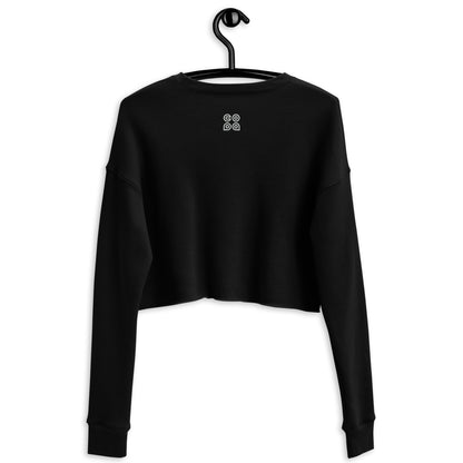 Crop Top Drop Shot Sweatshirt Copa Beach Tennis - Black