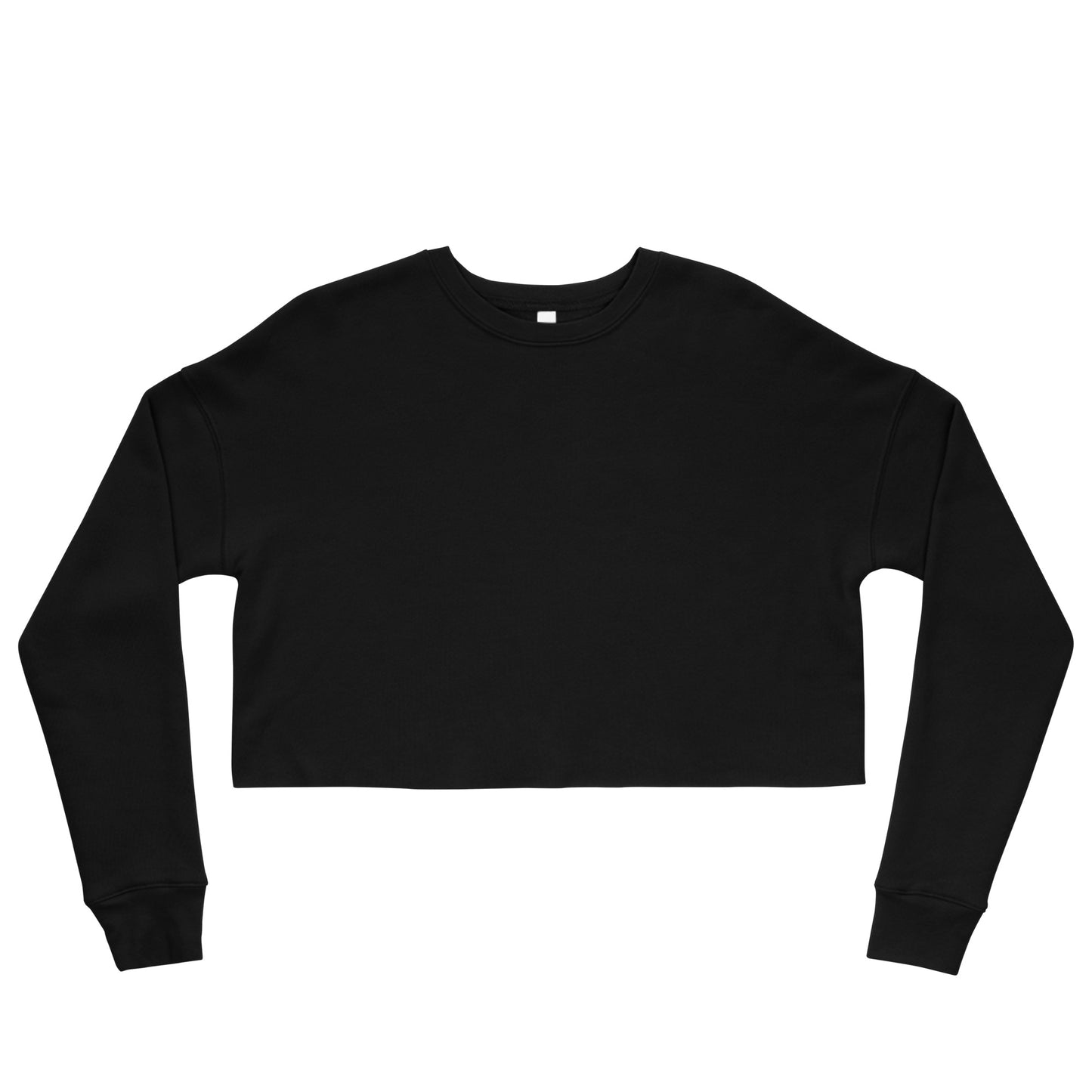 Crop Top Drop Shot Sweatshirt Copa Beach Tennis - Black