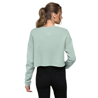 Crop Top Drop Shot Sweatshirt Copa Beach Tennis - Dusty Green